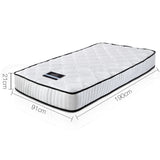 Giselle Bedding 21cm Mattress Tight Top Single