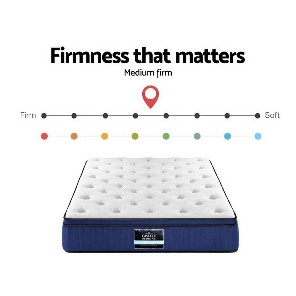 Giselle Bedding 34cm Mattress Cool Gel Memory Foam 7 Zone Double