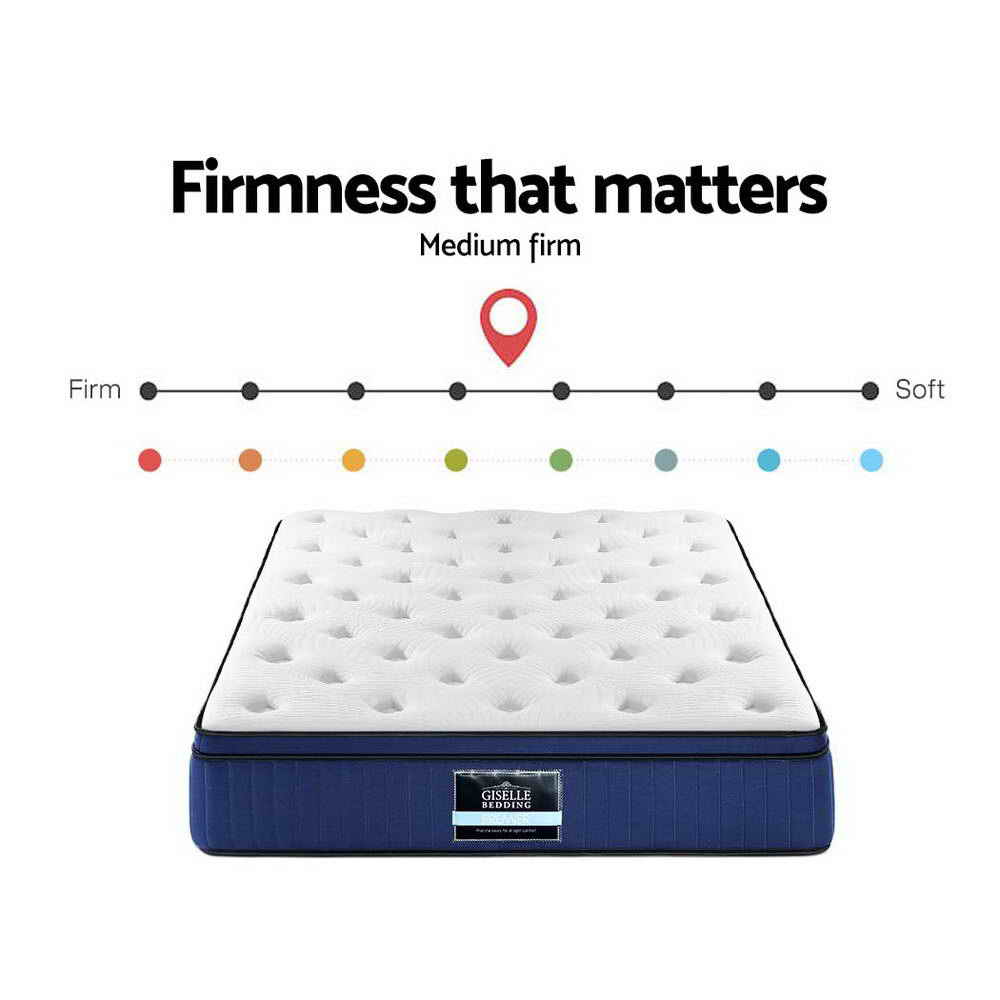 Giselle Bedding 34cm Mattress Cool Gel Memory Foam 7 Zone Queen