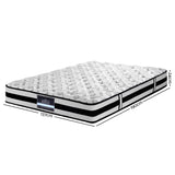 Giselle Bedding 24cm Mattress Super Firm Double - Front View