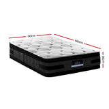 Giselle Bedding 36cm Mattress Cool Gel Memory Foam Single - Front View