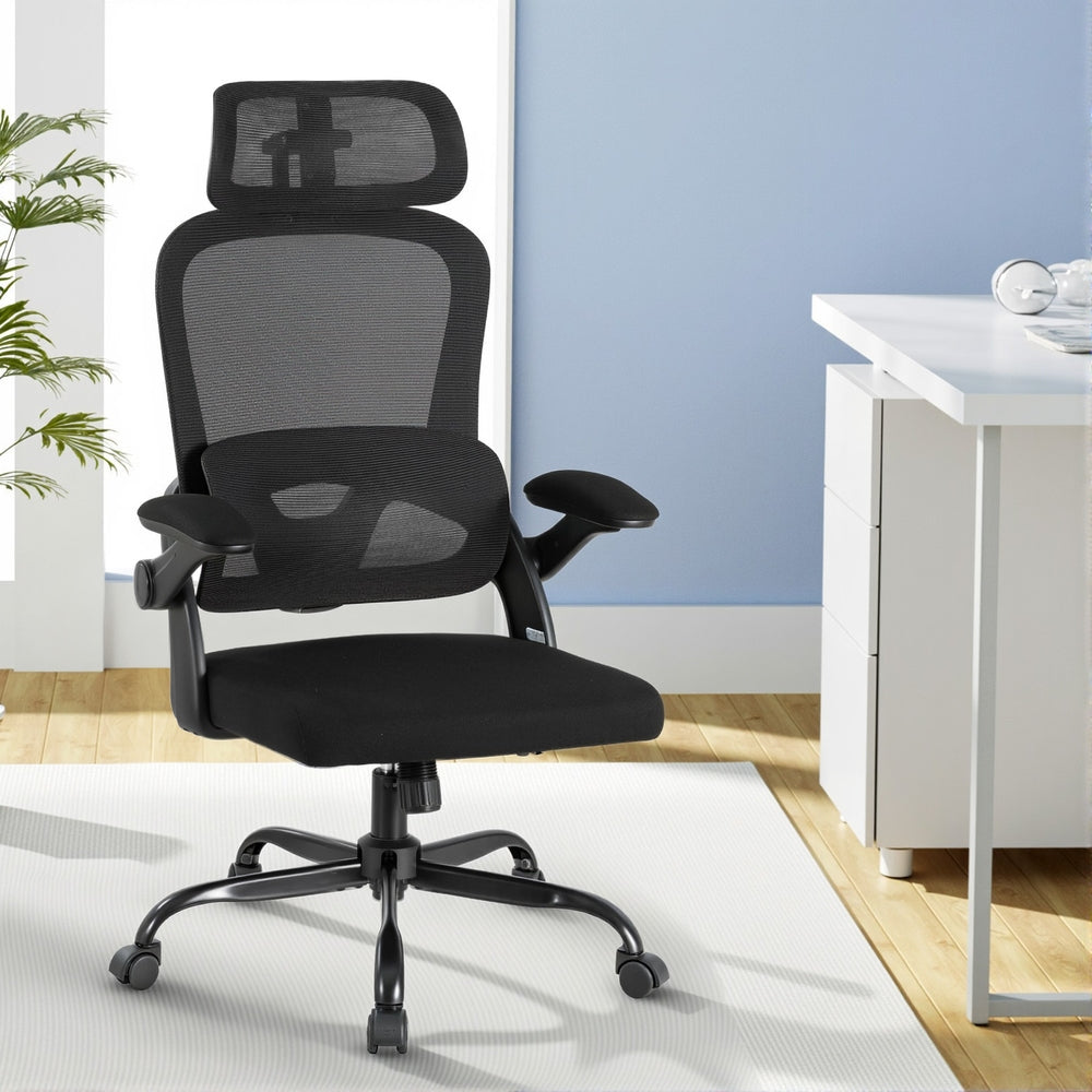 Artiss Ergonomic Office Chair Mesh Chairs Black