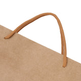 100-Piece Reusable Kraft Paper Gift and Shopping Bags - Durable Brown Packing Solution