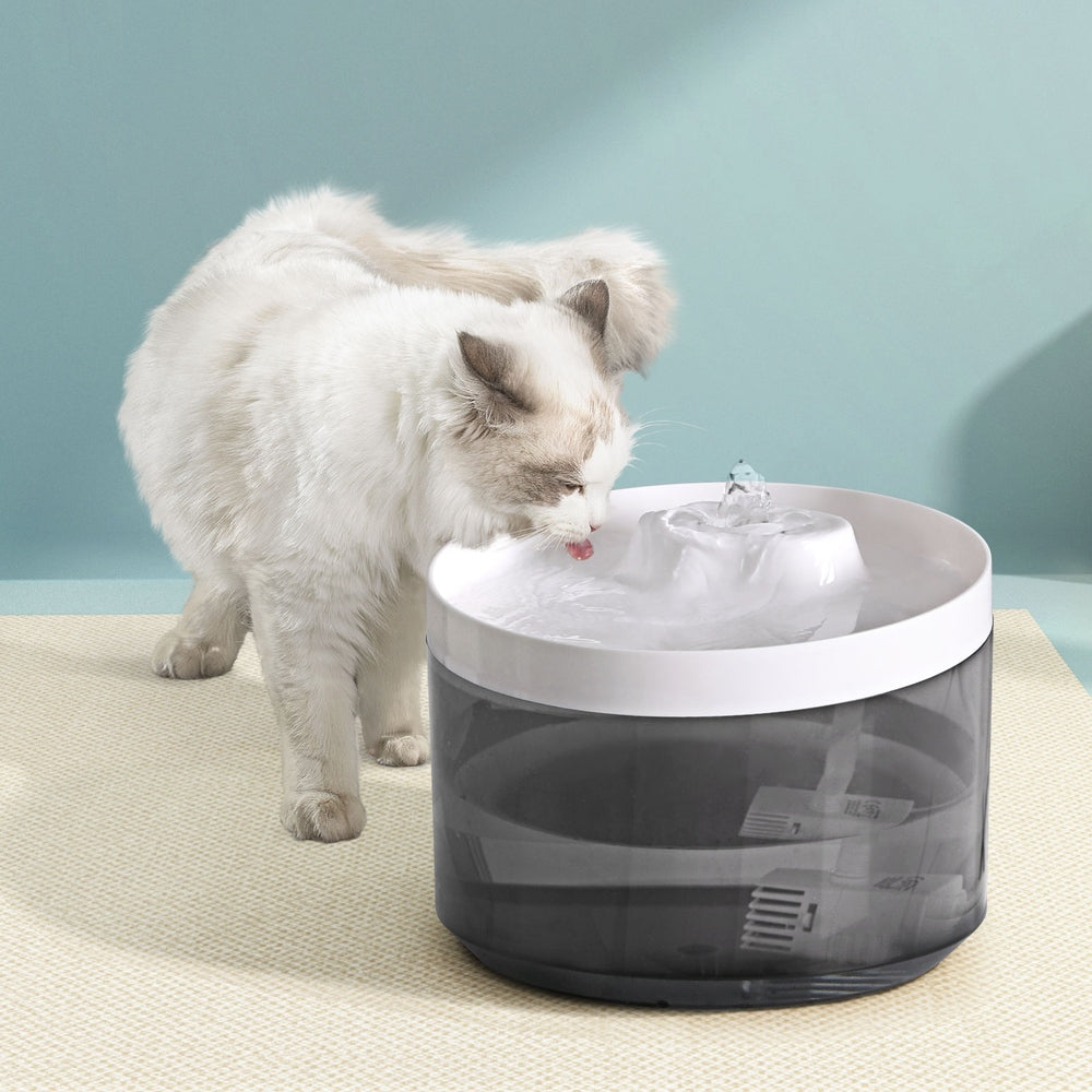 Automatic 2.2L i.Pet Water Dispenser Feeder for Dogs and Cats with Filtration System