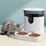 i.Pet WiFi-Enabled Automatic Pet Feeder for Dogs and Cats - 7L Smart Food Dispenser with Timer and Voice Recording