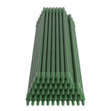 Metal Garden Support Stakes Set - 48pcs, 60cm Length, Durable Plant Supports