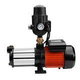 Giantz Garden Water Pump High Pressure 1800W Multi Stage Tank Rain Irrigation Black