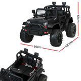 Rigo Kids Electric Ride On Car Jeep Toy Cars Remote 12V Black