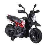 Licensed Kids Electric Ride-On Aprilia Dorsoduro 900 Motorcycle Motorbike