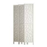 Artiss 6 Panel Room Divider Screen 244x170cm Clover White