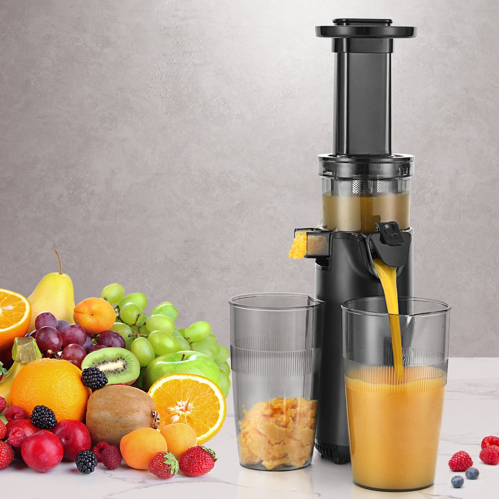 Devanti 130W Cold Press Masticating Juicer - Black