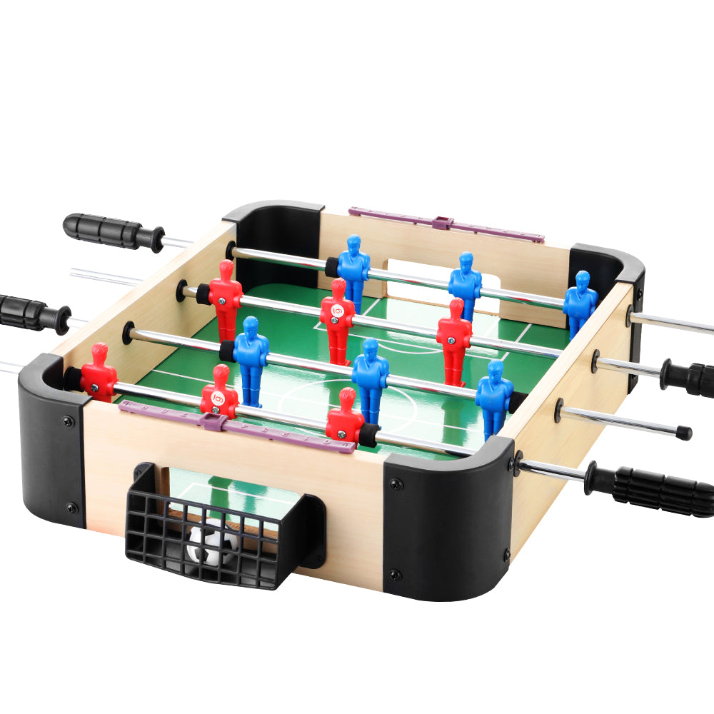 Portable Mini Foosball Soccer Table for Family Fun and Parties - Compact Tabletop Game for Kids and Adults