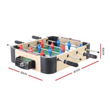 Portable Mini Foosball Soccer Table for Family Fun and Parties - Compact Tabletop Game for Kids and Adults