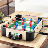 Portable Mini Foosball Soccer Table for Family Fun and Parties - Compact Tabletop Game for Kids and Adults