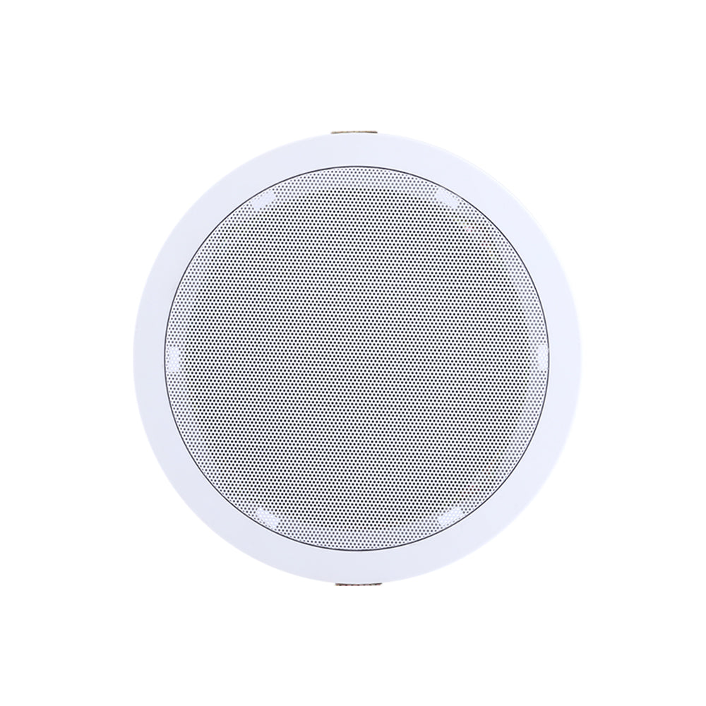 8-Pack 6-Inch In-Ceiling Speakers for Home Audio System - Powerful Tweeter Installations