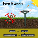 Gardeon Solar-Powered Ultrasonic Snake Deterrent Device