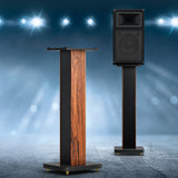 Premium 70cm Speaker Stands Set of 2 - Rear View