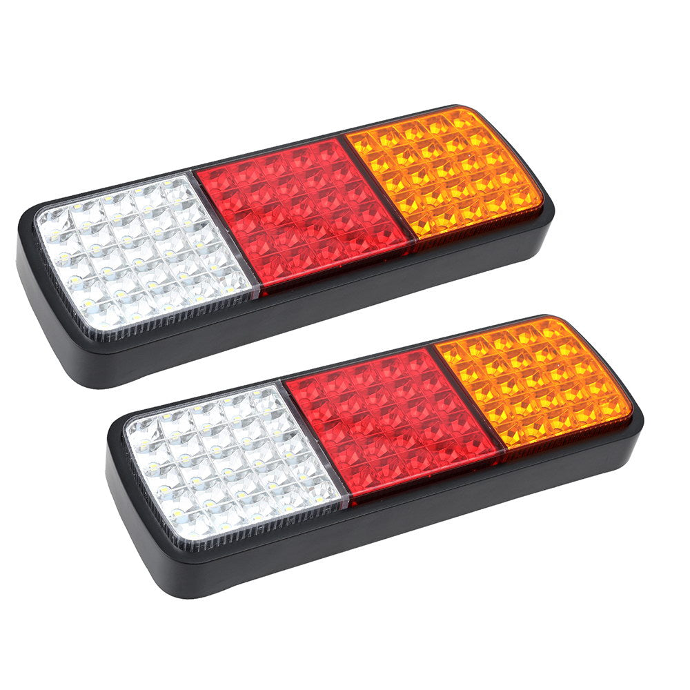 Giantz 75 LED Trailer Tail Light Set – Stop, Reverse, Indicator for Utes, Caravans & Boats