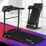 Everfit Treadmill Electric Home Gym Fitness Exercise Machine Incline 400mm - Close-Up Angle