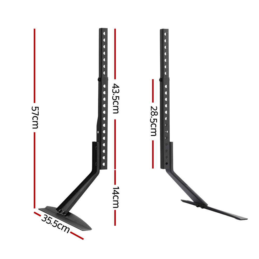 Sleek Adjustable TV Stand Mount for 32 - 70" Flat Panel TVs