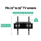 Artiss Full Motion TV Wall Mount Bracket for 23"-55" Screens with Dual Strong Arms