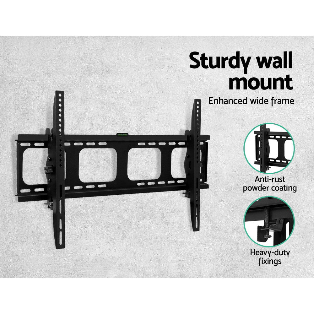 Artiss Heavy-Duty TV Wall Mount for 42"-90" LED LCD Screens - Slim Low Profile with Tilt Function