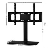 Artiss Swivel Tabletop TV Stand Mount for 32"-70" LED LCD Plasma Screens