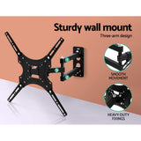 Artiss Full Motion TV Wall Mount for 24"-50" LED LCD Screens with Strong Three-Arm Support