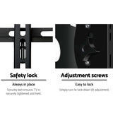 Universal Tilt TV Wall Mount for 32"-70" LED LCD Screens - Slim Low Profile Bracket