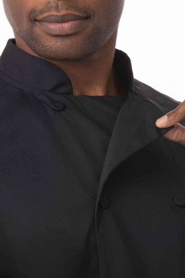 Montreal Cool Vent Men's Black M Chef Jacket by Chef Works