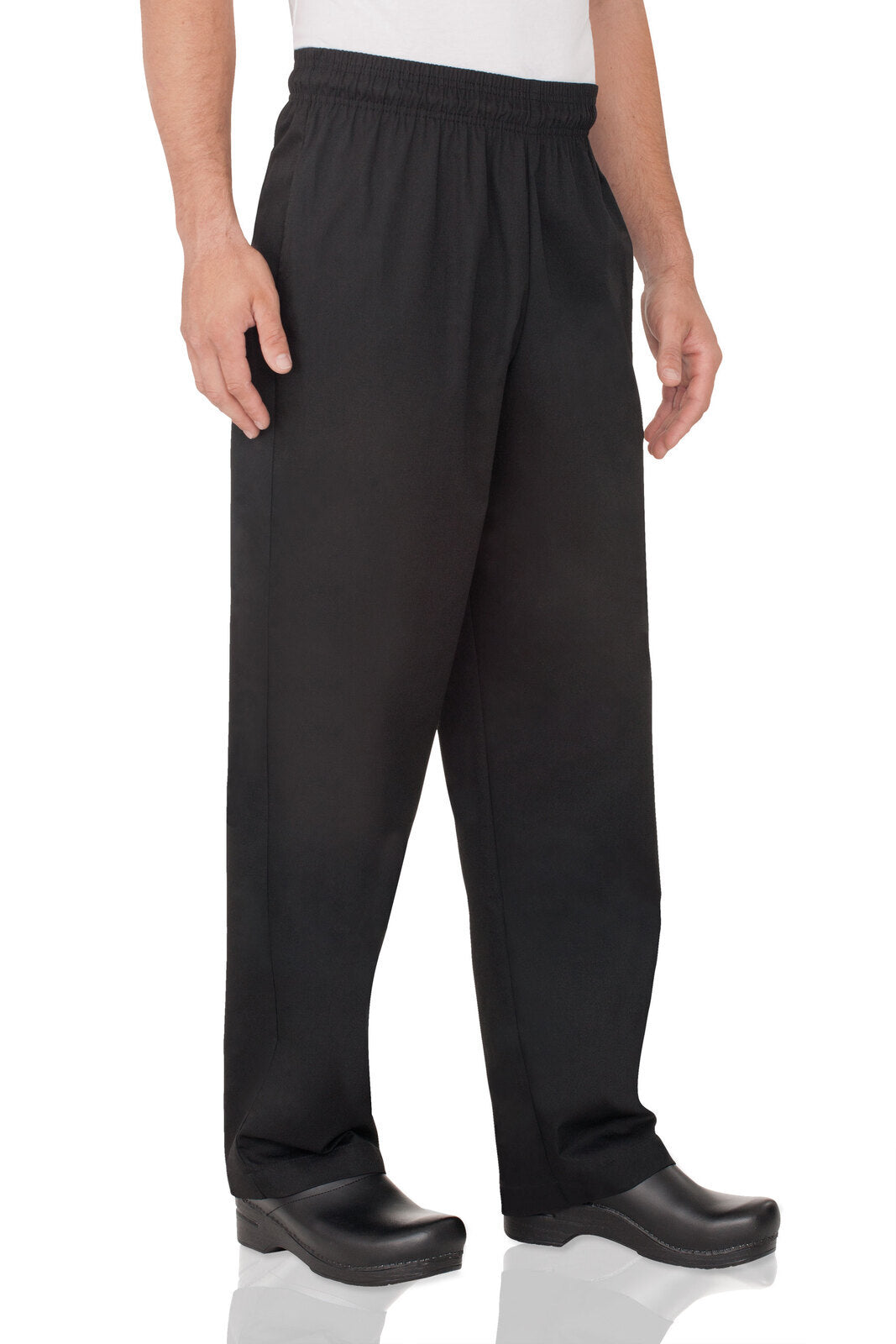 Essential Men's Black 3XL Baggy Chef Pants by Chef Works