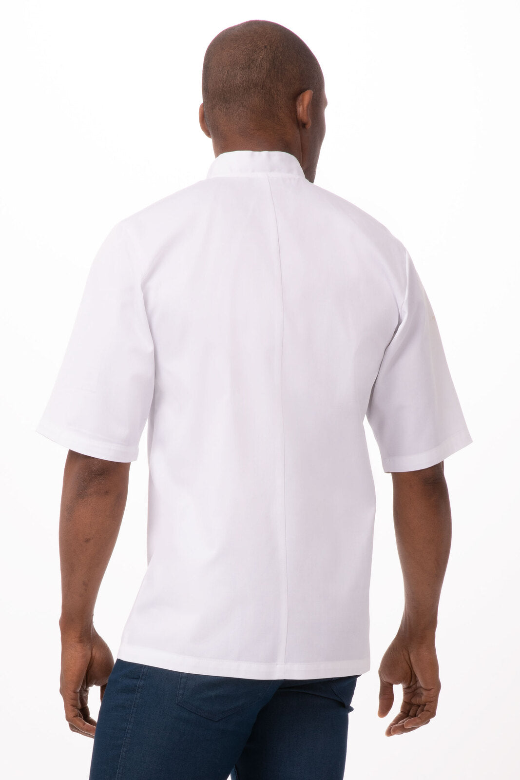 Volnay Men's White M Chef Jacket by Chef Works