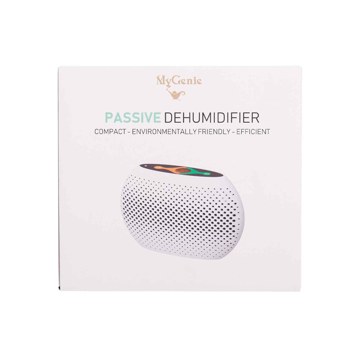 MyGenie Compact Reusable Dehumidifier Moisture Extractor Compact Portable White