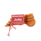 Bread and Butter Figurine Gingerbread Man Spoons 4 Pack - Side View