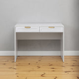 ODESSA DESK - WHITE - HAMPTONS - PULL BRASS