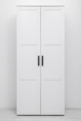 STOCKHOLM UNIVERSAL STORAGE CUPBOARD - HAMPTONS - DECO BLACK HANDLE