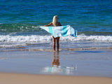 Ocean Breeze Turkish Cotton Beach Towel