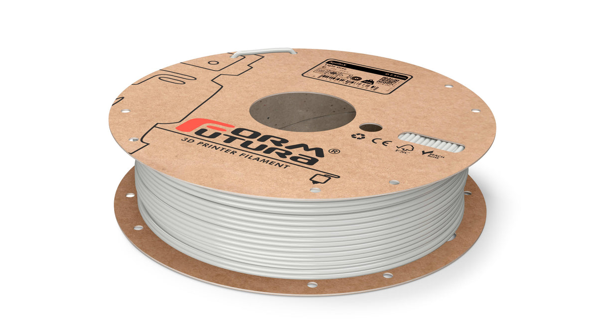 ASA Filament ApolloX 2.85mm Light Grey 2300 gram 3D Printer Filament