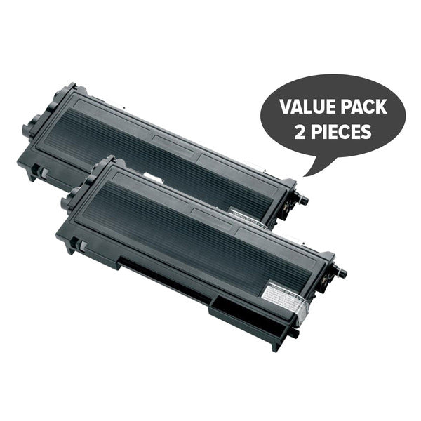 Twin Pack of Premium Generic Black Toner Cartridges - TN-155Bk