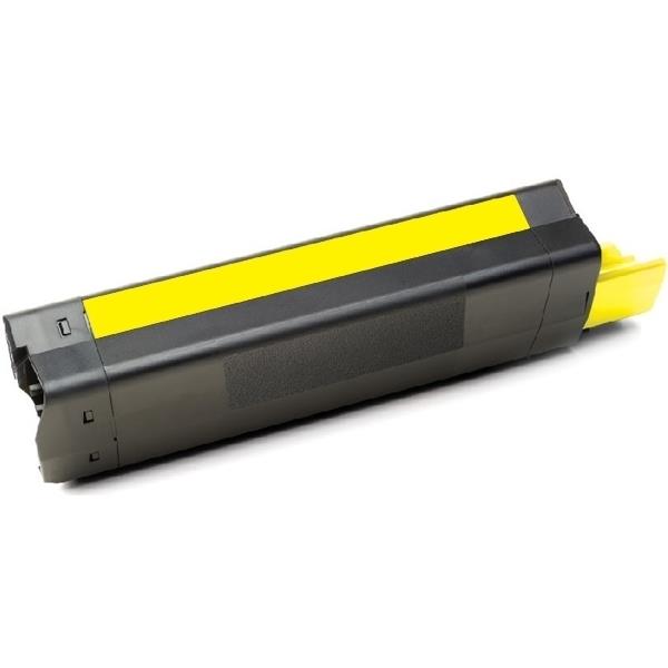 OKI C5650 C5750 Yellow Compatible Laser Toner Cartridge - Premium Quality