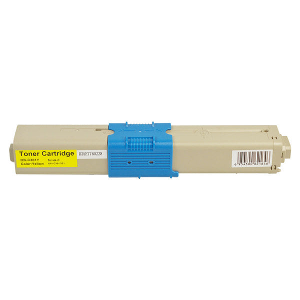 OKI 44973545 301 Yellow Premium Remanufactured Toner