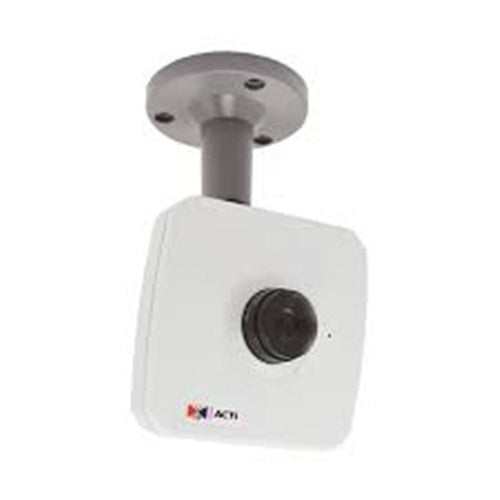 ACTI E12A 3MP Fixed Cube Camera with WDR, 1080P/30FPS, 4.2mm F1.8 Lens, Audio Support, DNR, H.264 Compression