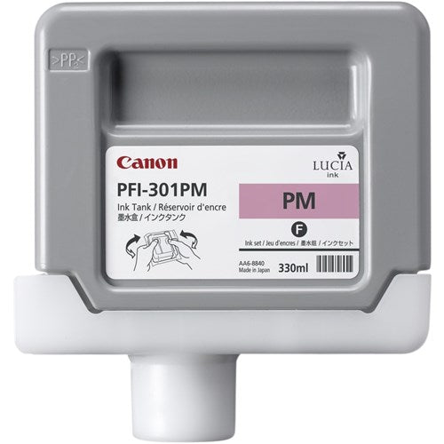 CANON PFI-301PM 330ml Photo Magenta Ink Tank for iPF8000/9000/8100/9100