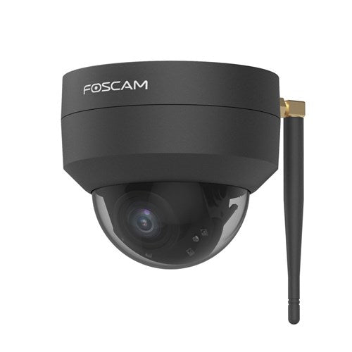 Foscam D4Z 4MP 1080P Pan/Tilt Wired Dual Band WiFi Outdoor Security Camera - Black