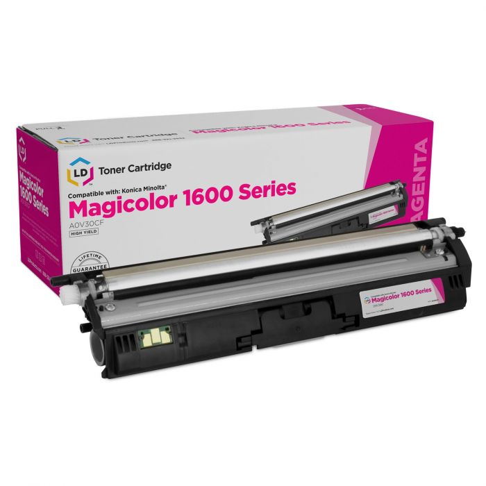 KONICA MINOLTA MAGICOLOR 1600 MAGENTA PRINT CARTRIDGE