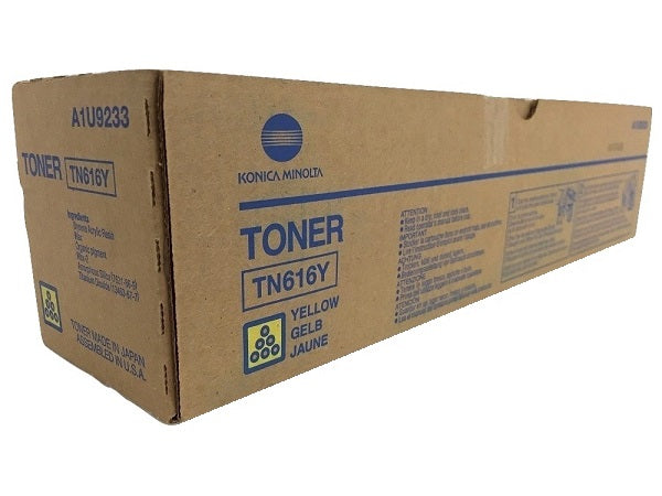 KONICA MINOLTA BIZHUB C6000/7000 TN616 YELLOW INK CARTRIDGE