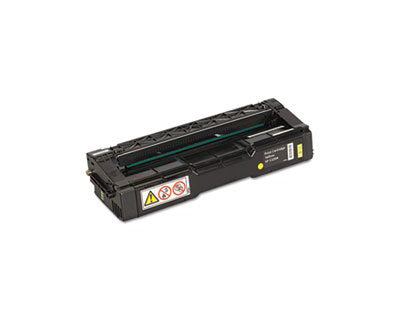 RICOH YELLOW TONER FOR SPC240DN/SPC240SF/SPC220N - 2000 PAGE YIELD