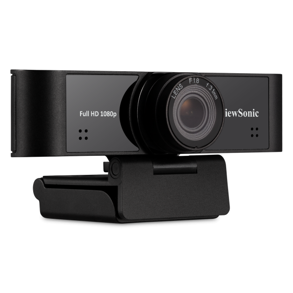 VIEWSONIC Full HD Ultra-Wide USB Meeting Camera with Built-In Microphones for Windows and Mac