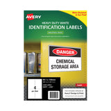 AVERY L7069 Laser Labels - 4 Labels per Sheet, Pack of 25