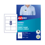 AVERY L7418 Laser Labels - 8 Labels per Sheet, 15 Pack